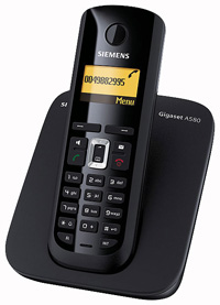 ������������ SIEMENS Gigaset A580 Black